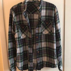JCrew plaid shirt